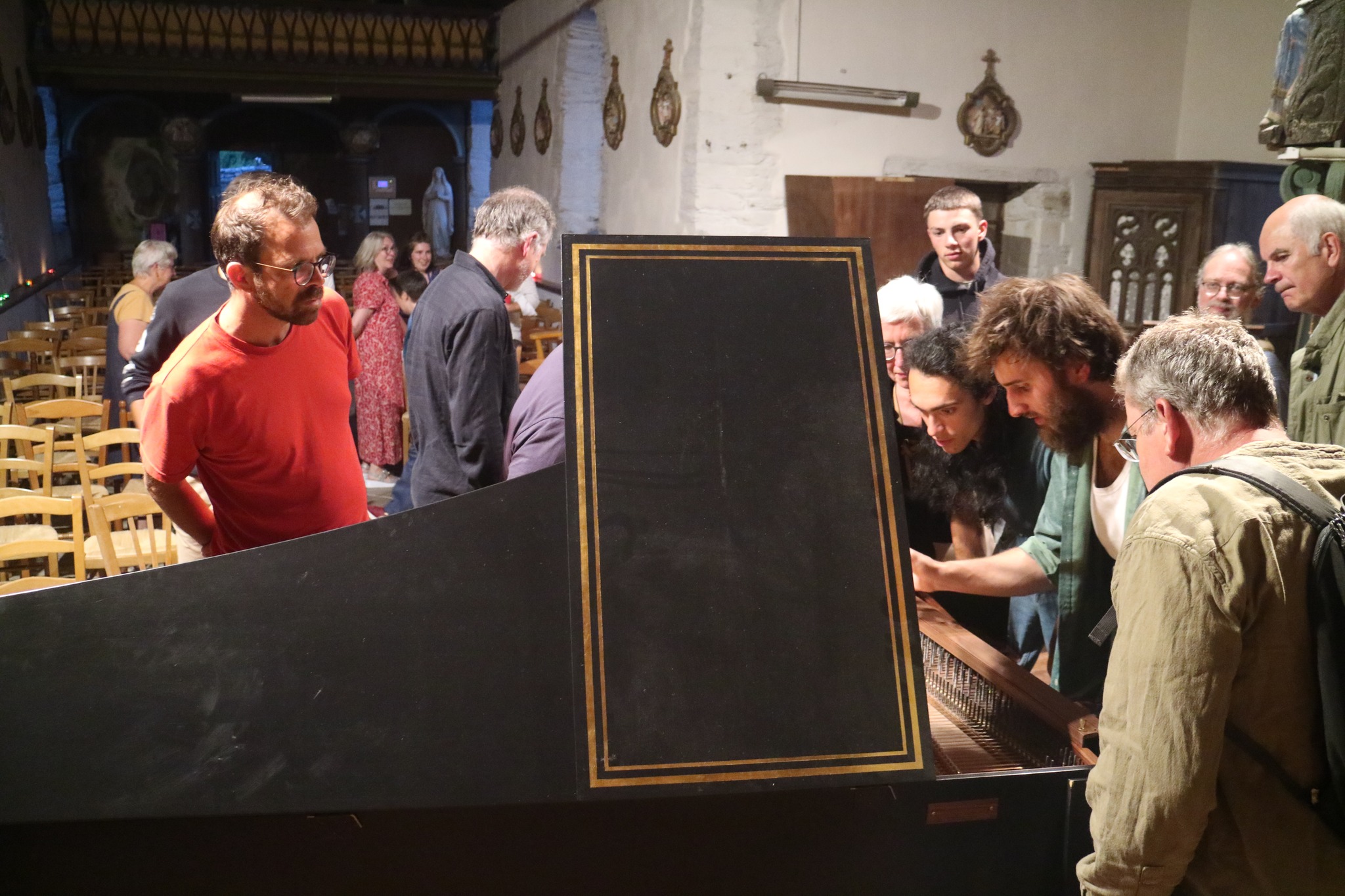 Jean Rondeau au clavecin